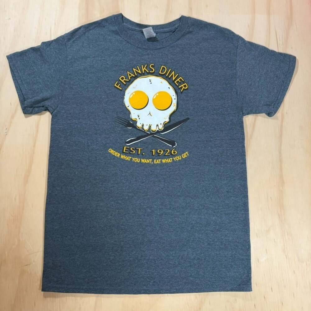 Franks Diner Kenosha WI Unisex T-Shirt Sz Med Guy Fieri Diners Drive-Ins & Dives